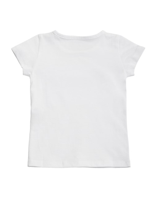 تيشيرت كبير Guess Malika Logo (2-6) أبيض حقيقي