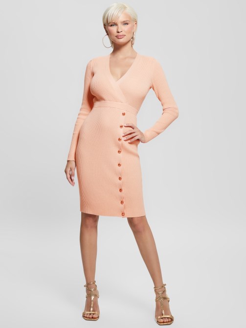 Eco Alexandra Sweater Dress Guess Blush Breeze