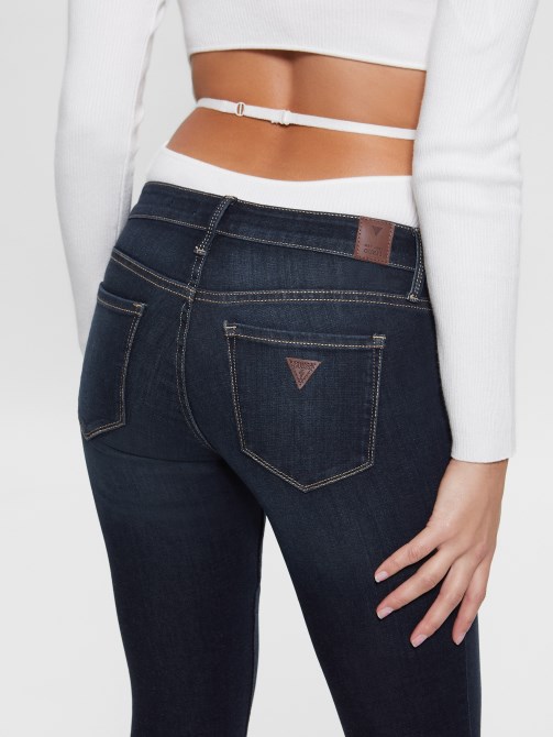 جينز ضيق منخفض الارتفاع Kent Wash Guess