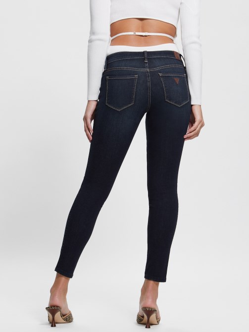 جينز ضيق منخفض الارتفاع Kent Wash Guess