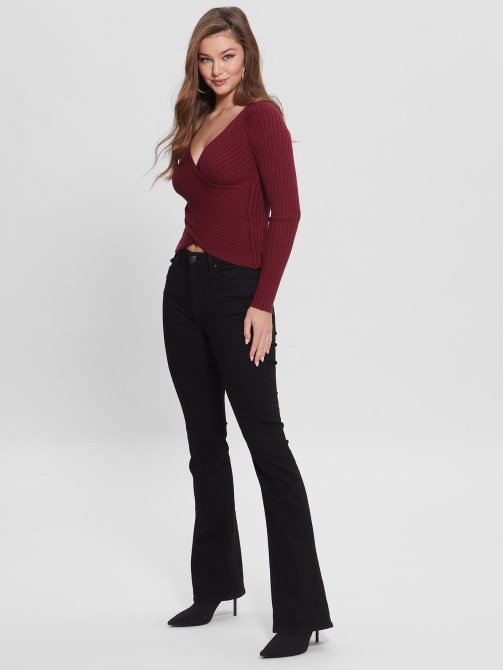 حجر مأساوي 34 '' Guess Eco Sabine Sweater Top