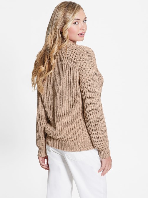 سترة انقطاع Lise Dirty Chai Lurex Multi Guess