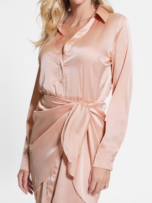 Eco Alya Dress Guess Powder Rose