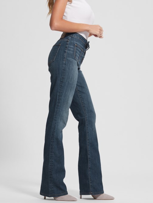 Guess Lailms بنطلون جينز هارلو برباط علوي