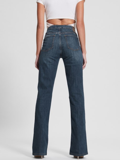 Guess Lailms بنطلون جينز هارلو برباط علوي