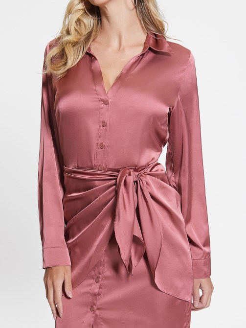 Eco Alya Dress Antique Mauve Guess