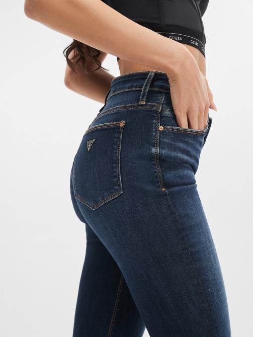 Carrie Dark Eco Sexy Boot Jeans Guess