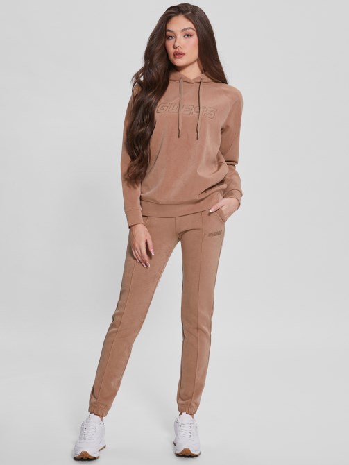 Blondie Euphemia Faux-suede Hoodie Guess. تخمين. تخمين. تخمين