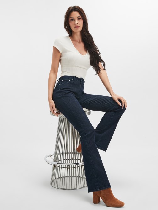 Eco Sexy Flared Jeans Guess Neela Blue
