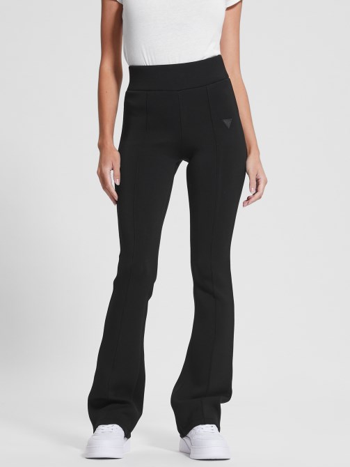 بنطال ضيق من Guess Eco Allie Bootcut أسود نفاث
