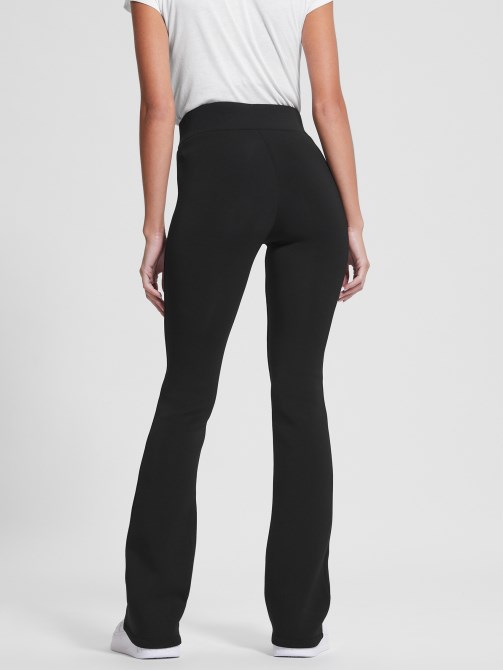 بنطال ضيق من Guess Eco Allie Bootcut أسود نفاث