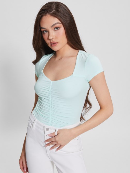 Eco Rayla Ruched Top تخمين أكوا ناعم