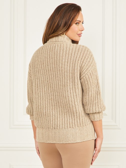 سترة من الصوف متعدد الوعد من Guess Fawn Taupe