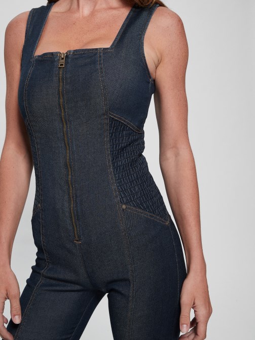 Guess Tint (yel) Eco Hannah Denim Jumpsuit. جيس تينت (يل). جيس تينت (يل)