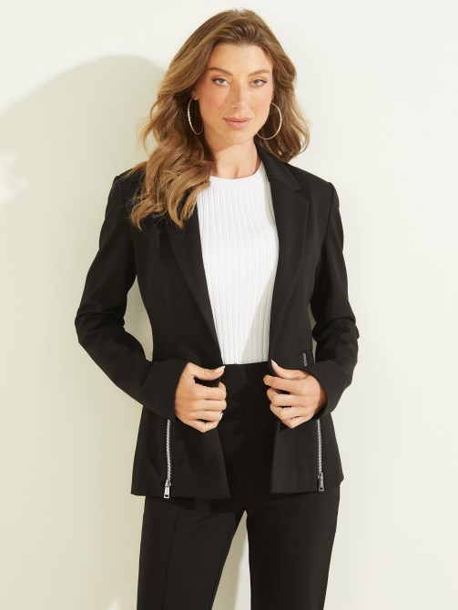 Eco Marion Blazer Jet Black Guess
