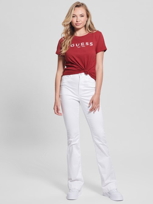 عصير البنجر الأحمر Guess Eco شعار Tee