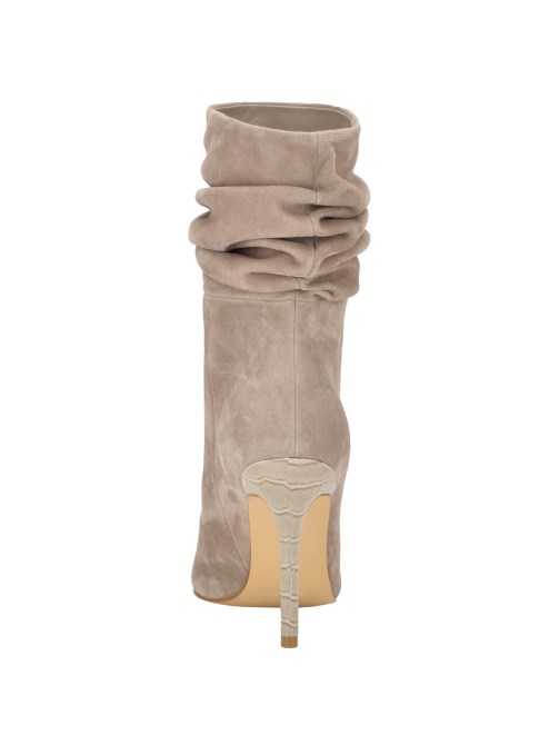 تخمين Backy Suede Sede Sede Slouch Bootie Taupe