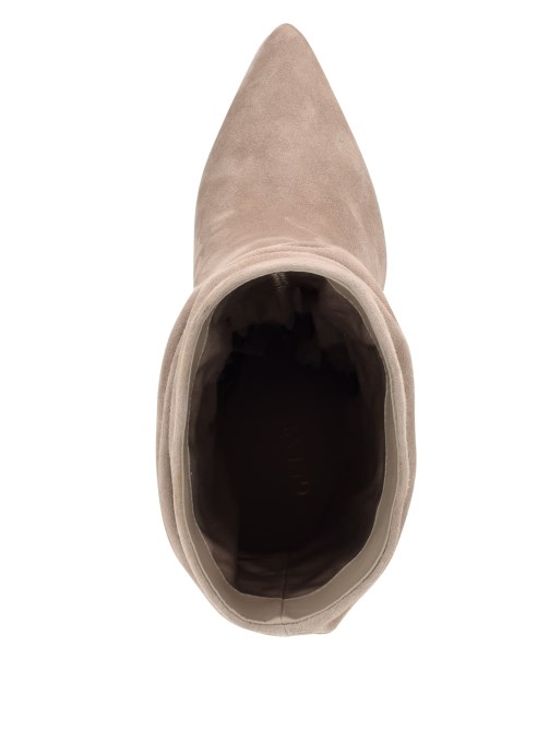 تخمين Backy Suede Sede Sede Slouch Bootie Taupe