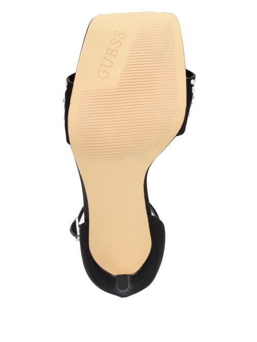 تخمين 001 حجر الراين Saile قفص Strappy الكعوب