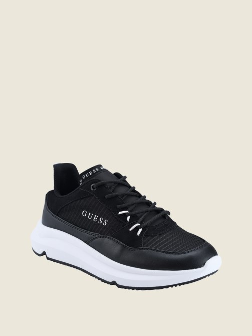 حذاء رياضي 001 Guess Degrom بشعار أسود