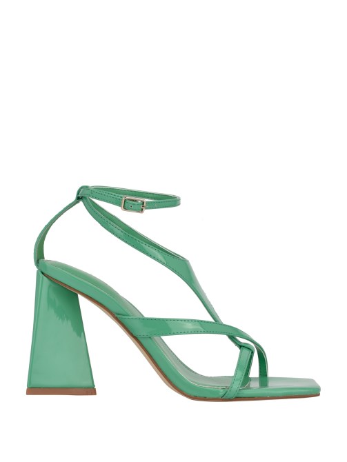 Kanai Strappy كعب متوهج تخمين الأخضر