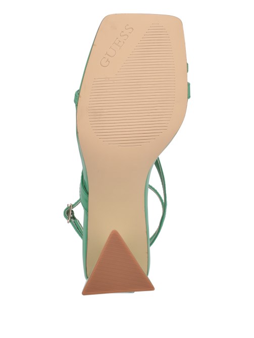 Kanai Strappy كعب متوهج تخمين الأخضر