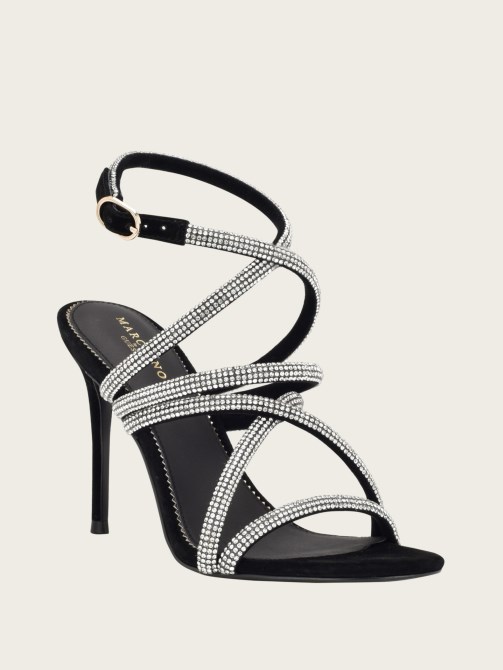 تحمين Kentas Strappy Sandal Blk Suede