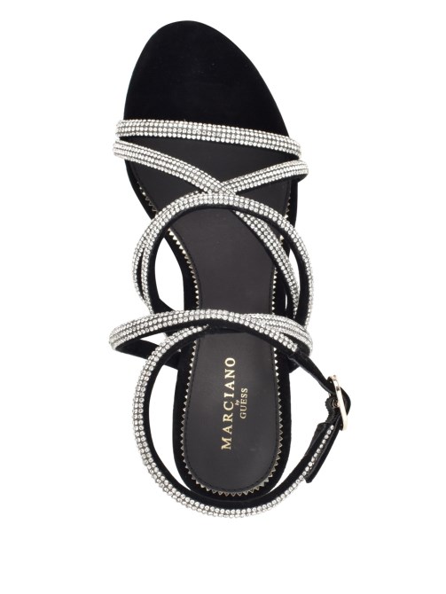 تحمين Kentas Strappy Sandal Blk Suede