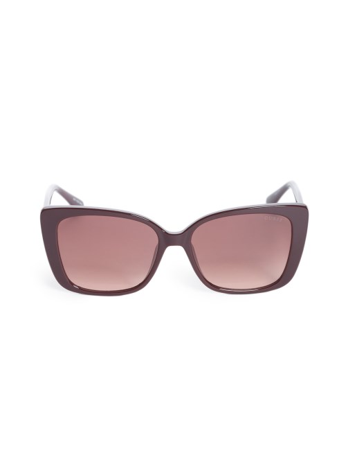 نظارة شمسية مربعة سكارليت 69f Burgandy Guess
