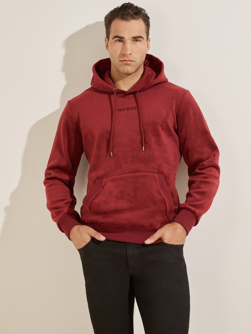 Guess المخملية هوديي Vino