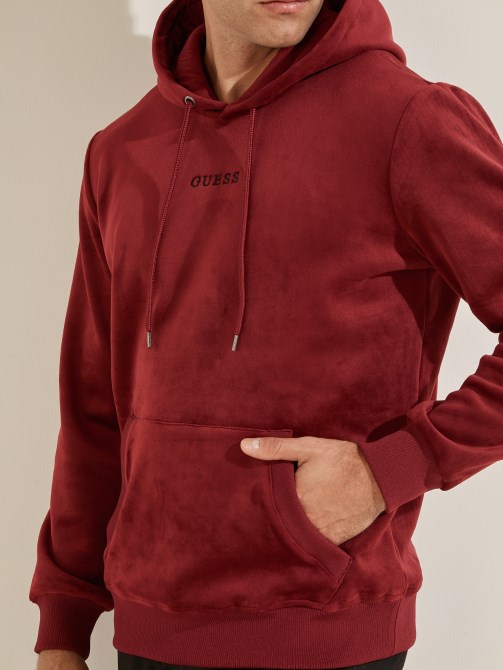 Guess المخملية هوديي Vino
