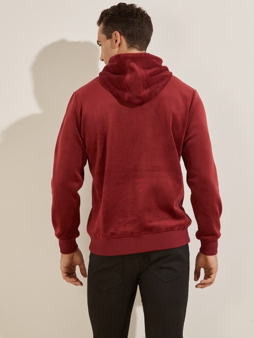 Guess المخملية هوديي Vino