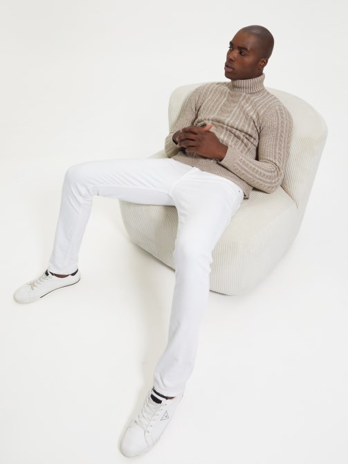 سترة من مزيج الصوف من مزيج هيذر الطبيعية