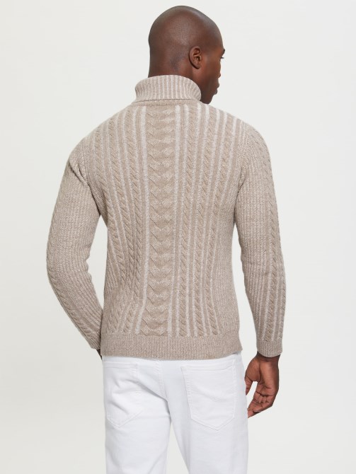 سترة من مزيج الصوف من مزيج هيذر الطبيعية