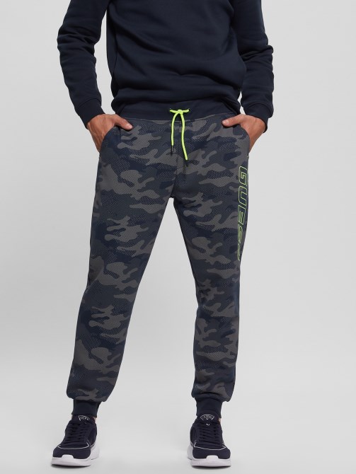 Eco Boniface Camouflage Joggers Guess Silver Camou Print