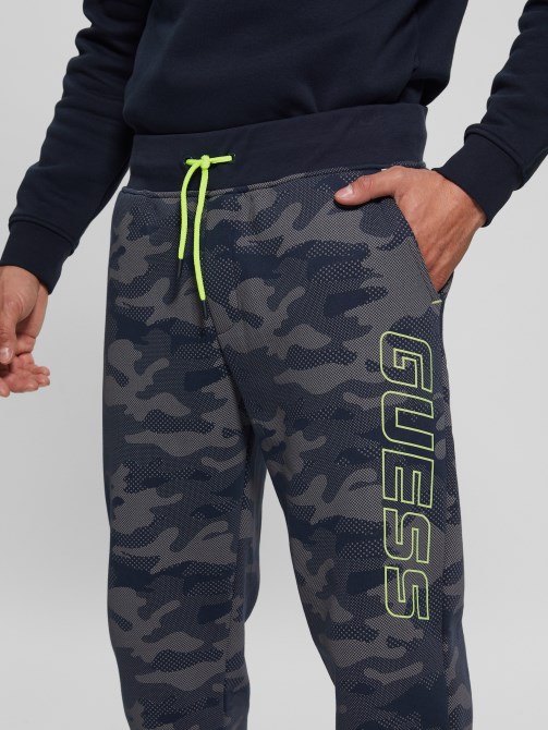 Eco Boniface Camouflage Joggers Guess Silver Camou Print