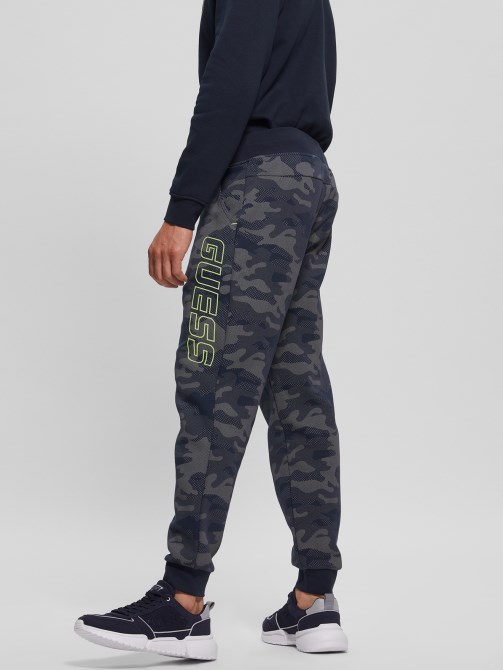 Eco Boniface Camouflage Joggers Guess Silver Camou Print