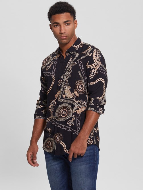Eco Quattro G Shirt Guess Quattro G Print