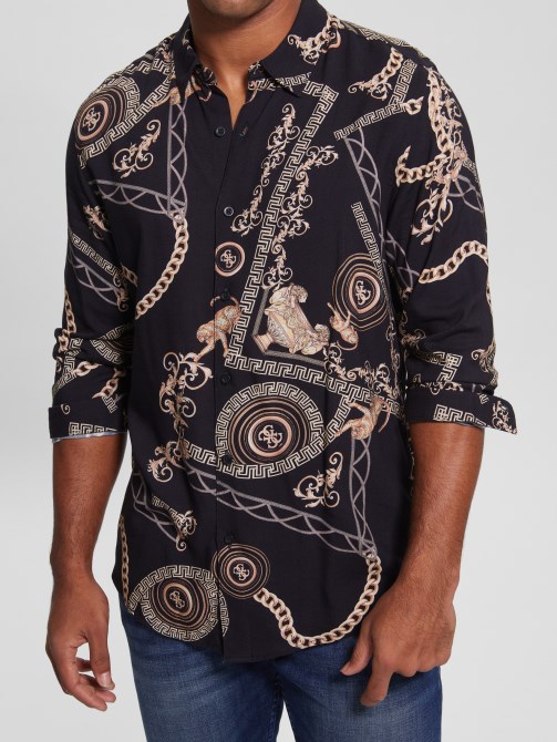 Eco Quattro G Shirt Guess Quattro G Print