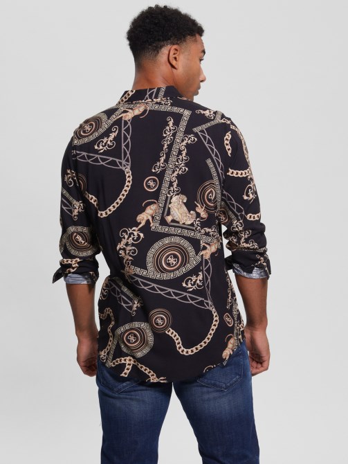 Eco Quattro G Shirt Guess Quattro G Print