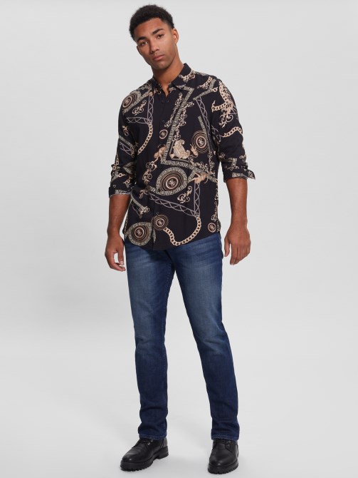 Eco Quattro G Shirt Guess Quattro G Print