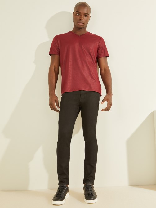 تي شيرت ميسون على شكل حرف V تخمين Pinot Noir A586