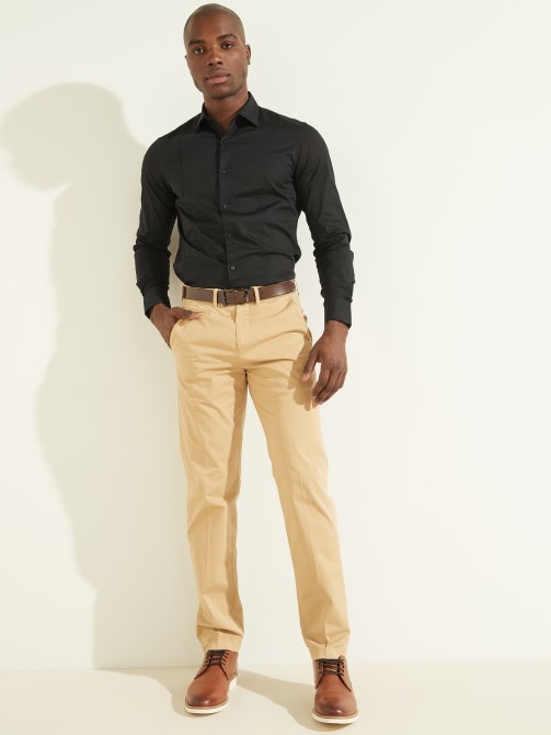 Guess عسل إيكو جديد أصلي Chino Pant