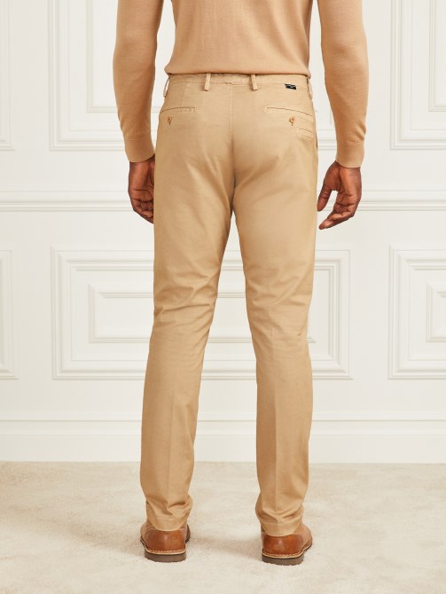 Guess سهل Chino بانت المحمص رمادي داكن