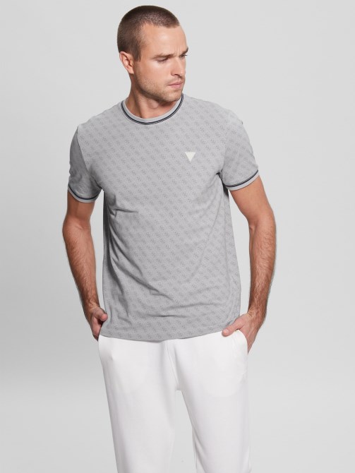 Guess Eco Marhall Tee 4g Aop ضباب البحر