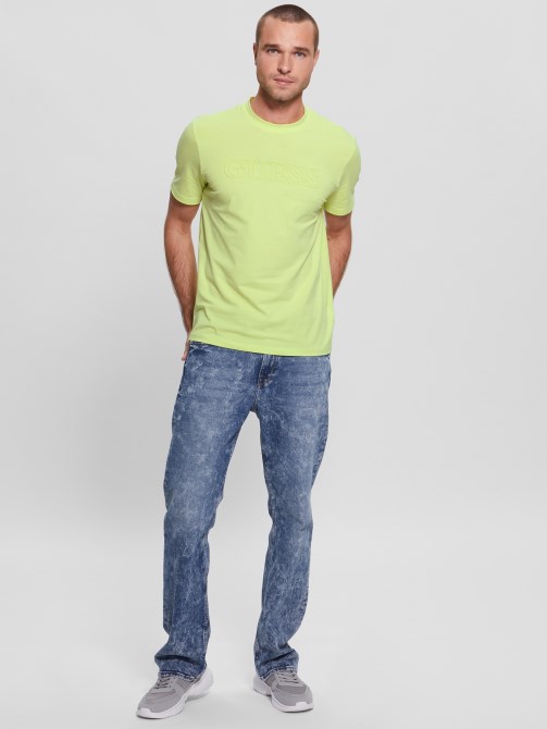 الحذر الأصفر Eco Alphy Tee Guess