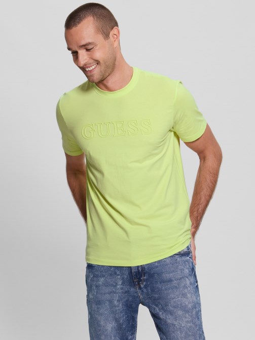 الحذر الأصفر Eco Alphy Tee Guess