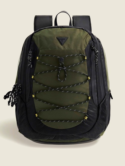 حقيبة ظهر Certosa Tech متعددة الوظائف Guess أسود متعددة