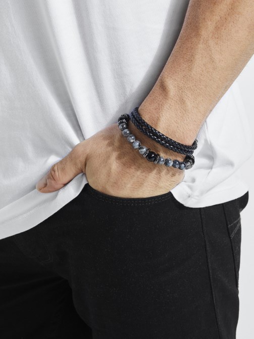 سوار مطرز بالخرز الرخامي متعدد التخمين