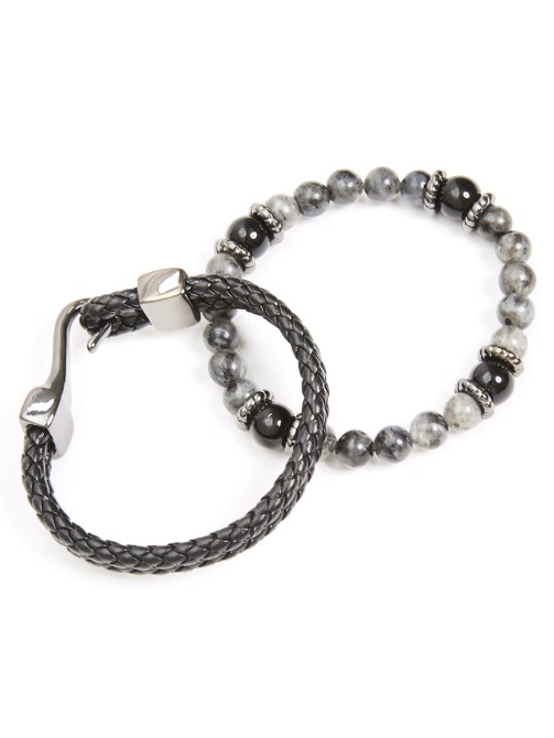 سوار مطرز بالخرز الرخامي متعدد التخمين